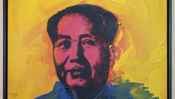 Картина Энди Уорхола Мао