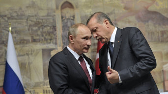 Владимир Путин и Тайип Эрдоган. Архивное фото