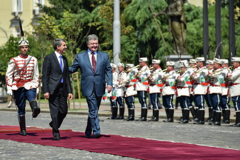 Официальный визит Петра Порошенко в Республику Болгария