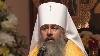 Митрополит Арсений: участники Крестного хода должны молиться за Украину. Видео