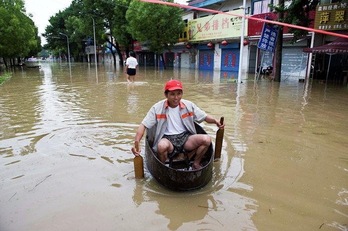 Наводнение в Нанкине