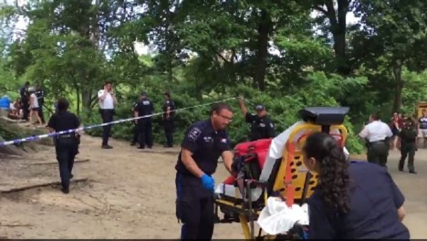 Взрыв прогремел в Центральном парке Нью-Йорка: мужчина потерял ногу. Видео