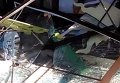 Демонтаж магазина Roshen на Святошино в Киеве. Видео