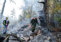 Тушение природных пожаров в Иркутской области