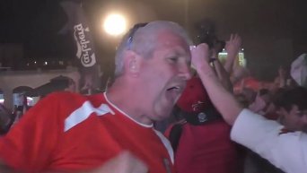 Реакция португальских болельщиков на победу сборной в полуфинале EURO-2016. Видео