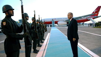 Президент Турции Тайип Эрдоган отправляется в Варшаву для участия в саммите НАТО