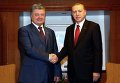 Президент Украины Петр Порошенко и президент Турции Реджеп Тайип Эрдоган