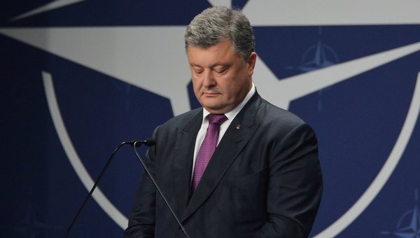 Президент Украины Петр Порошенко на саммите НАТО в Варшаве