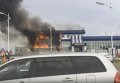 Пожар в аэропорту Благовещенска