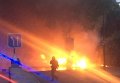 Хулиганы подожгли скутеры у фан-зоны в Париже