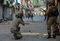 Массовые протесты в индийском Кашмире