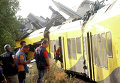 Столкновение поездов в Италии