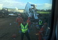 11 человек пострадало в результате столкновения поезда с грузовиком в Австралии