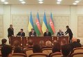 Встреча президента Азербайджана с президентом Украины. Видео