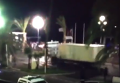 Камера засняла момент наезда грузовика на толпу в Ницце. Видео