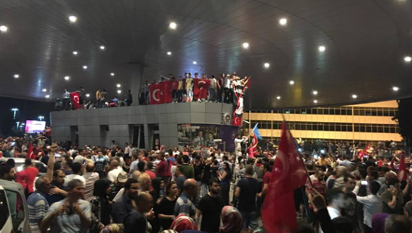 Ситуация в международном аэропорту в Стамбуле