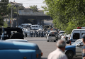 Ситуация в районе Эребуни в Ереване, где захвачены в заложники полицейские
