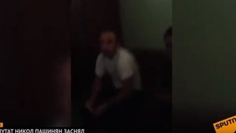 Ситуация в захваченном здании полиции в Ереване. Видео
