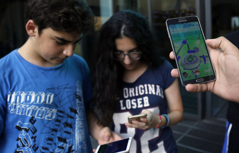Мобильное приложение Pokémon Go