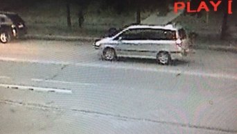 Автомобиль, на котором похитили  начальника департамента электроснабжения Укрзализныци Валерия Людмирского