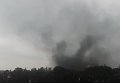 Павлоград окутал черный дым. Видео