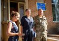 Народный депутат Надежда Савченко с сестрой посетили город Бахмут Донецкой области