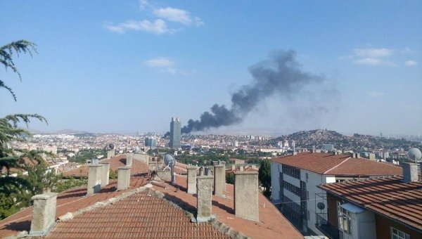 Пожар в Анкаре