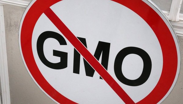 Знак Без ГМО. Архивное фото