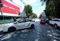 Полиция после получения сообщения о минировании банка в Киеве