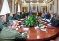 Визит делегации США в Национальную гвардию Украины. В ходе визита стороны обсудили успехи Нацгвардии при материально-технической помощи США.