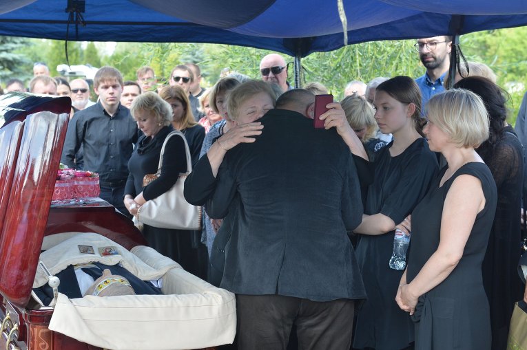 Похороны Павла Шеремета в Минске