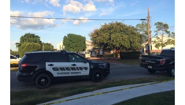 Полиция на месте стрельбы в Техасе