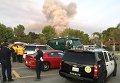 Сильный пожар возле Лос-Анджелеса