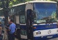 В центре Днепра ограбили автобус с предпринимателями