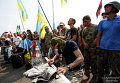 Противники Крестного хода в Борисполе