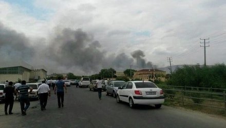 Взрыв на оружейном заводе в Азербайджане