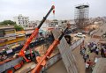 ЧП при строительство метро в Индии