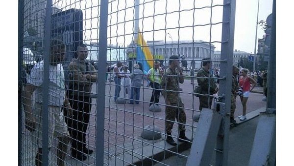 Меры безопасности во время Крестного хода в Киеве