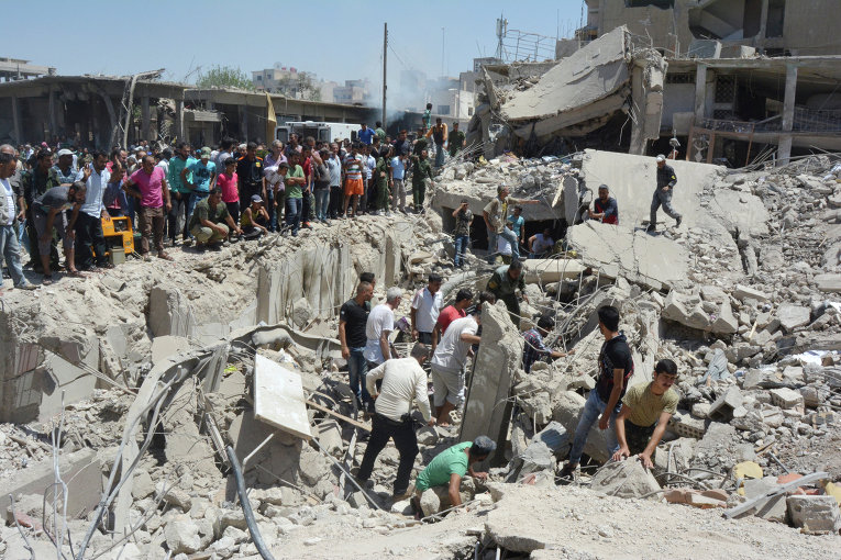 Теракт в сирийском городе Камышлы
