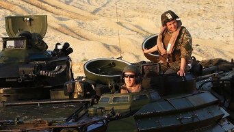 Масштабная десантная операция с участием американцев и Надежды Савченко в рамках активной фазы международных военно-морских учений Си Бриз-2016 в Одесской области