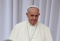 Папа римский Франциск на католическом форуме в Кракове