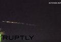 Сгорание космического мусора в небе над Ютой