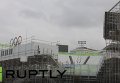 Рабочие достраивают олимпийские объекты в Рио за 6 дней до открытия Игр