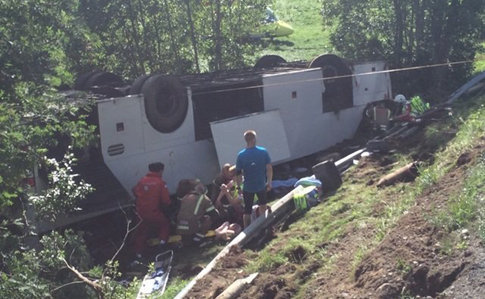 Туристический автобус с украинцами разбился в Норвегии