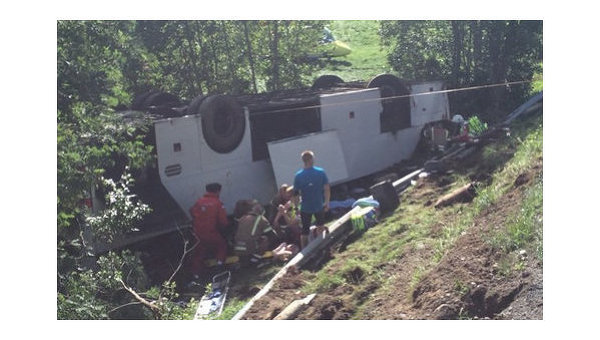Туристический автобус с украинцами разбился в Норвегии