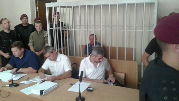 Александр Ефремов на заседании суда 1 августа 2016 года