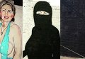 Изображению Хиллари Клинтон в бикини на мурале в Мельбурне дорисовали хиджаб