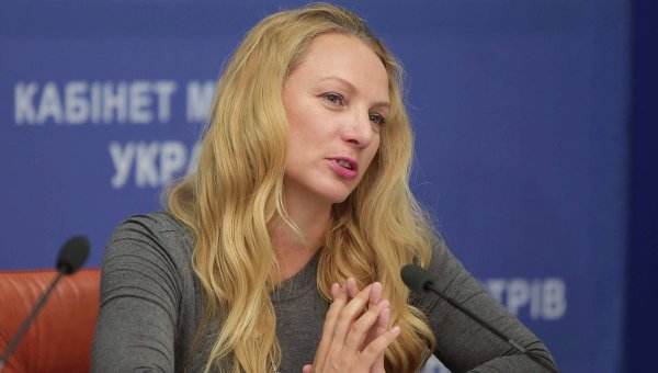 Заместитель министра информационной политики Татьяна Попова