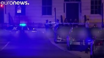 Нападение с ножом в Лондоне. Видео