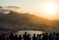 Виды Рио-де-Жанейро со смотровой площадки на горе Сахарная голова
